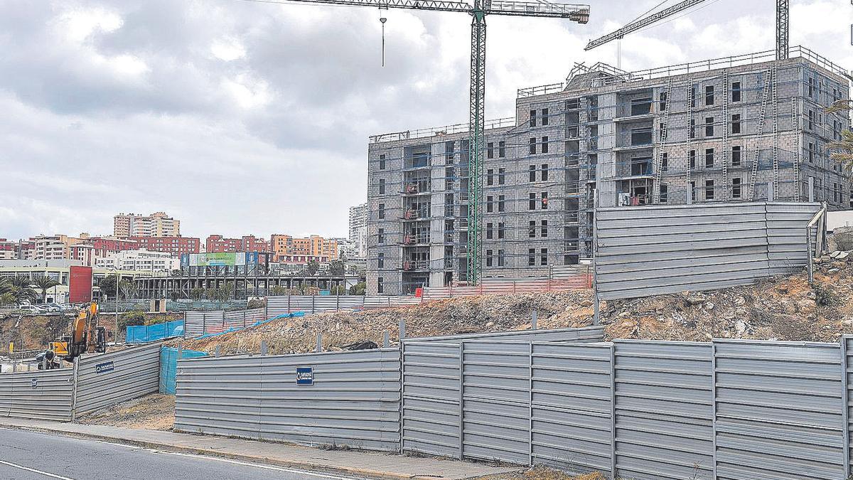 Construcciòn de viviendas en Las Palmas de Gran Canaria.