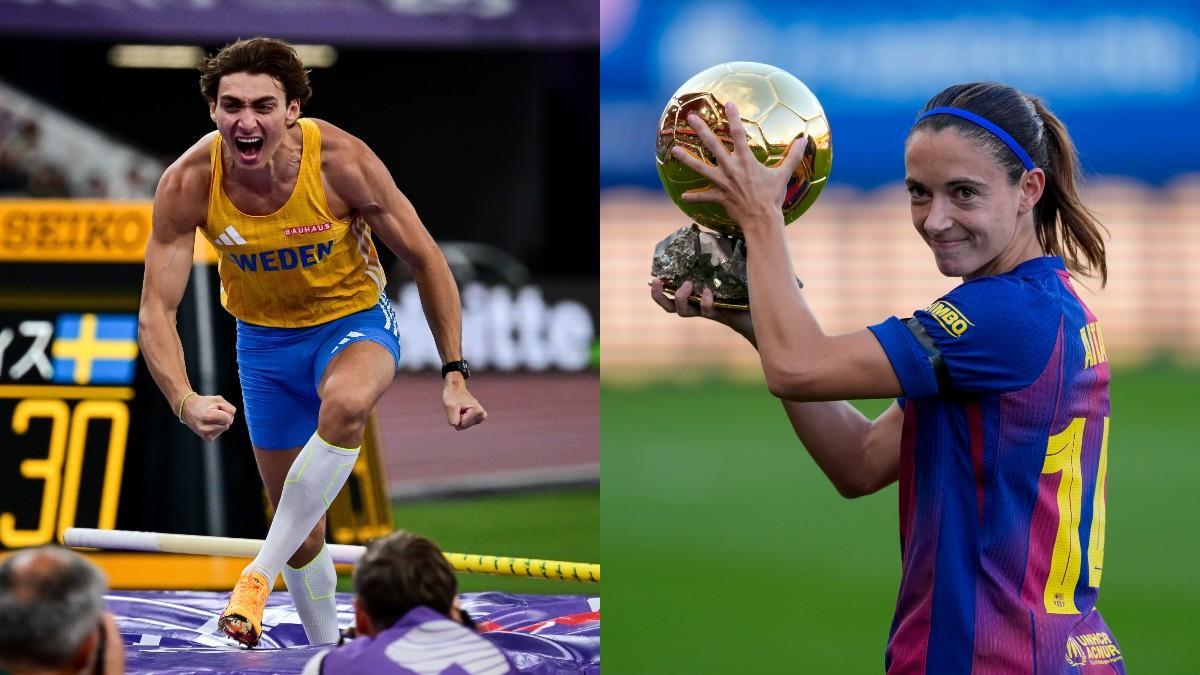 Armand Duplantis y Aitana Bonmatí