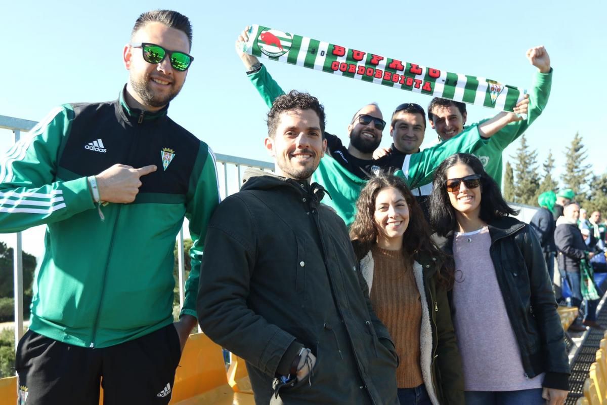 La afición cordobesista, con su equipo en Cádiz