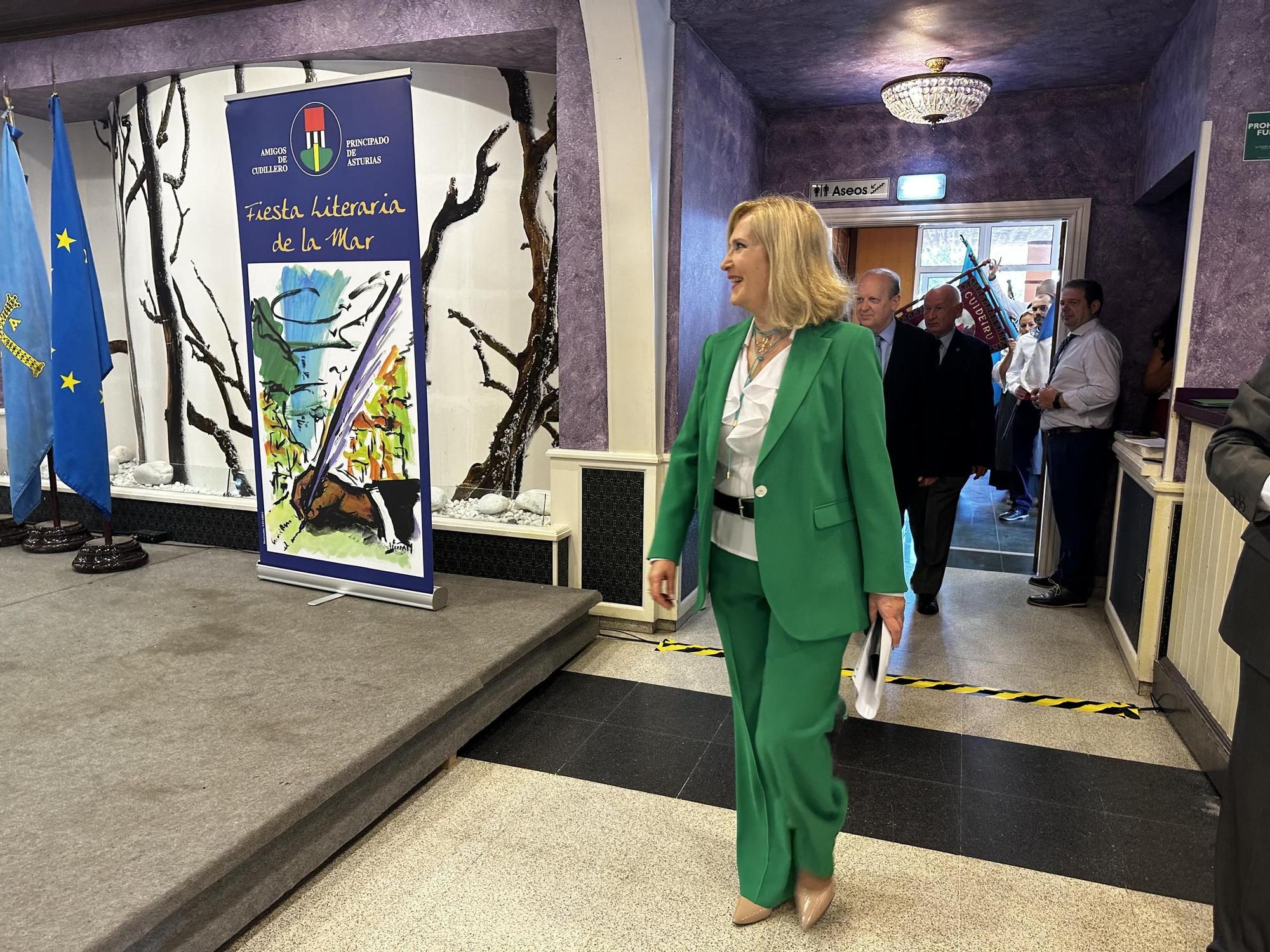 En imágenes: Nieves Herrero lleva la magia a la 40º Fiesta Literaria de la Mar de Cudillero