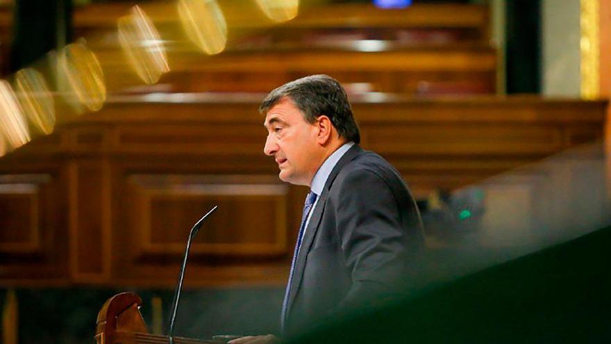 22/04/2020 El portavoz del PNV en el Congreso de los Diputados, Aitor Esteban, en pleno POLITICA PNV