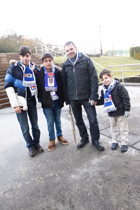 Sangre azul en el partido del Real Oviedo