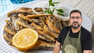 Dani García, chef: “Los boquerones fritos más crujientes se marinan 10 minutos con limón y se pasan húmedos por harina”