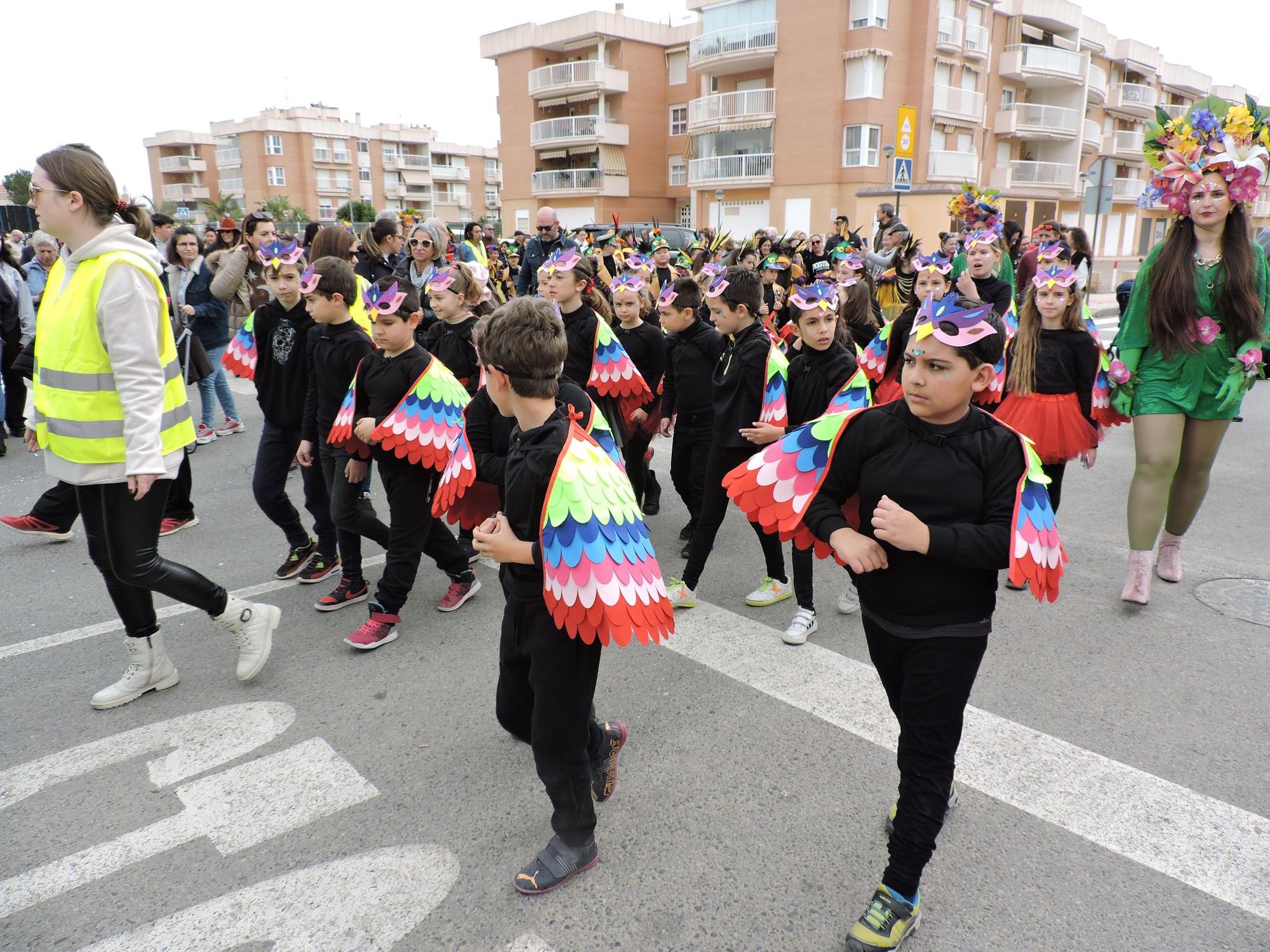 Los  colegios de Águilas celebran el carnaval