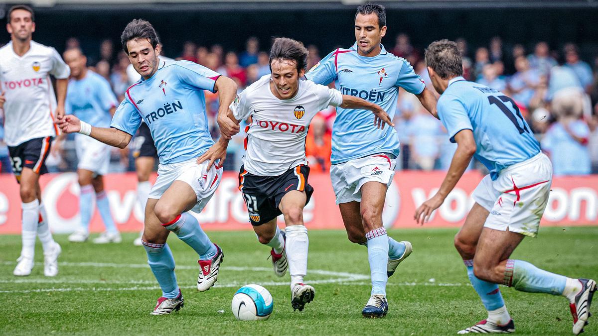 David Silva estuvo cedido en el Celta una temporada.