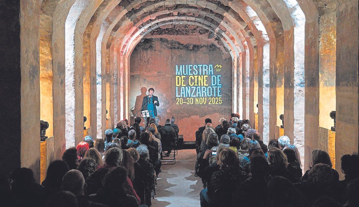 Inauguración del la Muestra de Cine de Lanzarote en noviembre de 2025.