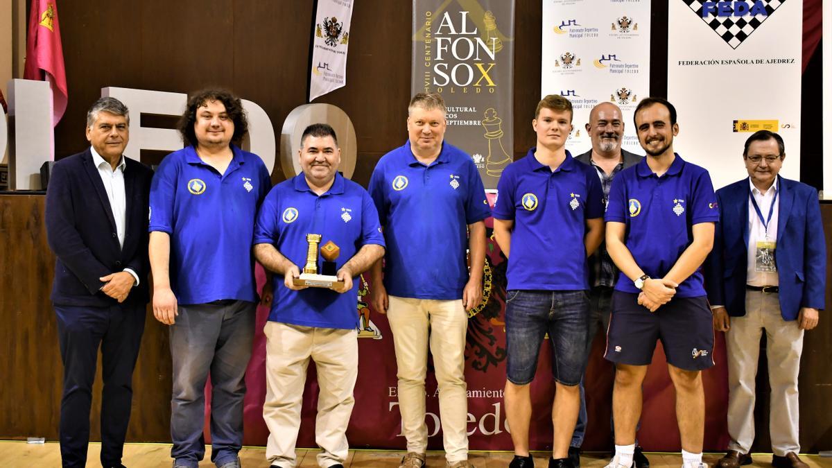 El Club de Ajedrez de Silla subió al tercer peldaño del podio en el II Campeonato de España por Equipos de Ajedrez Rápido, celebrado en Toledo.