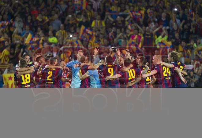 El FC Barcelona, campeón Copa del Rey 2014-2015