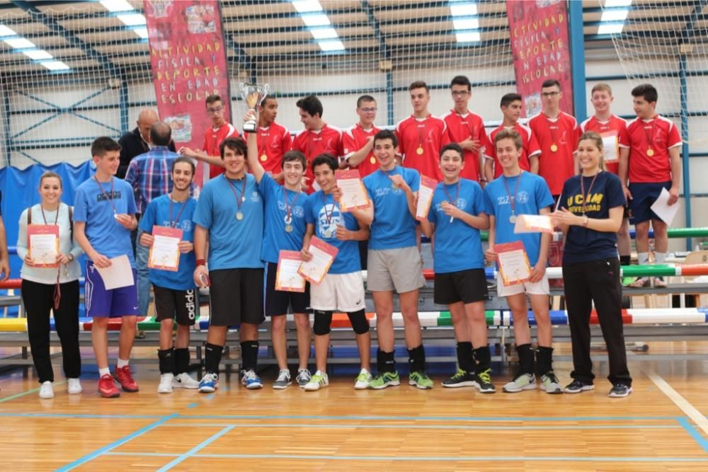 Final de Deporte Escolar Cadete en San Javier