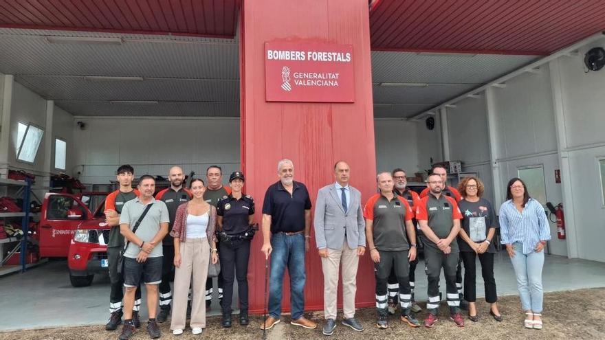 El pirómano del incendio con cuatro focos en Pego y la Vall de Gallinera "quería hacer mucho daño"