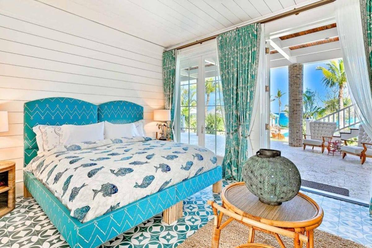 El Airbnb de Kylie Jenner en Bahamas con habitación marina