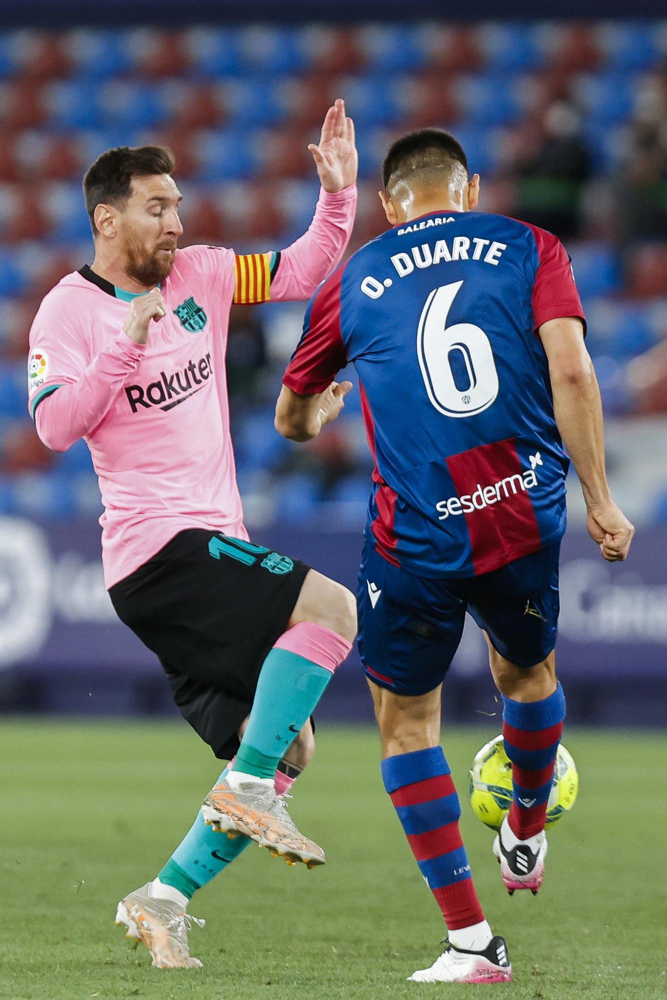 Las imágenes del empate entre el Levante y Barcelona en el Ciutat de València