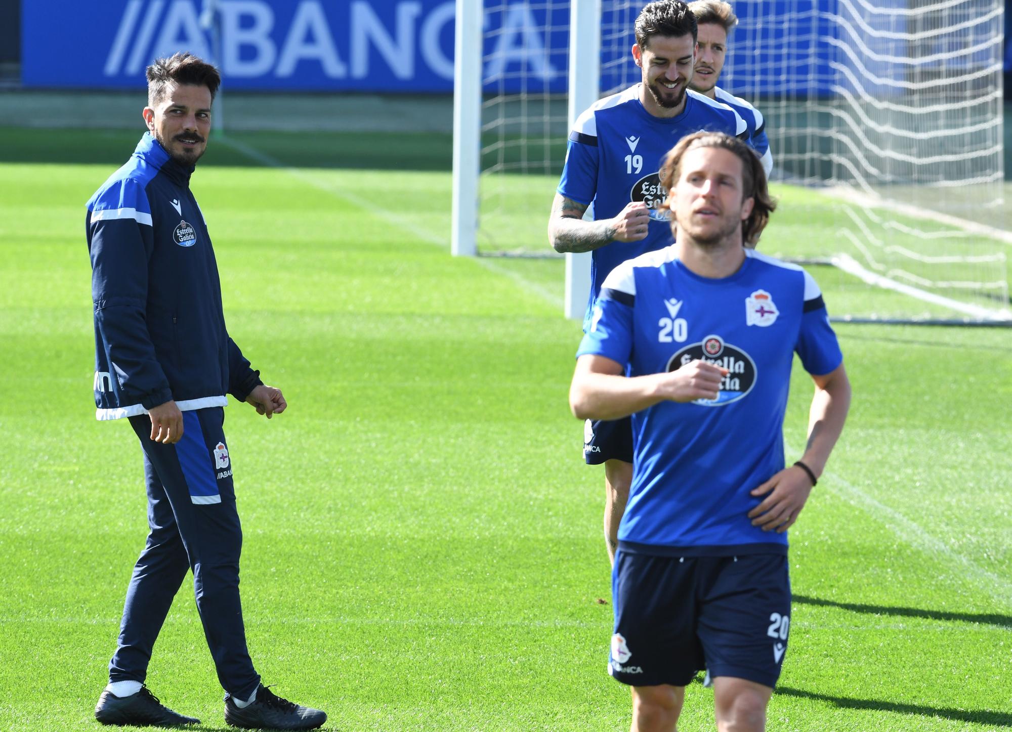 Último entrenamiento antes de medirse al Zamora