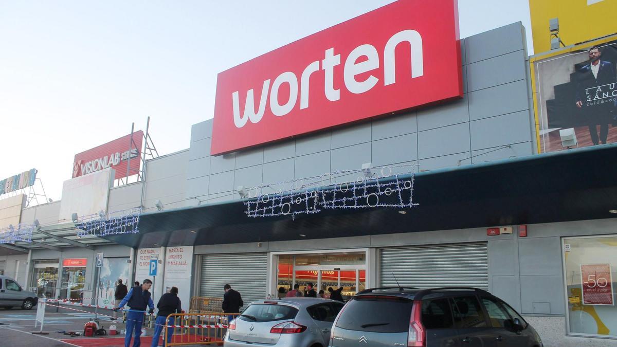 Tienda Worten en Zamora.