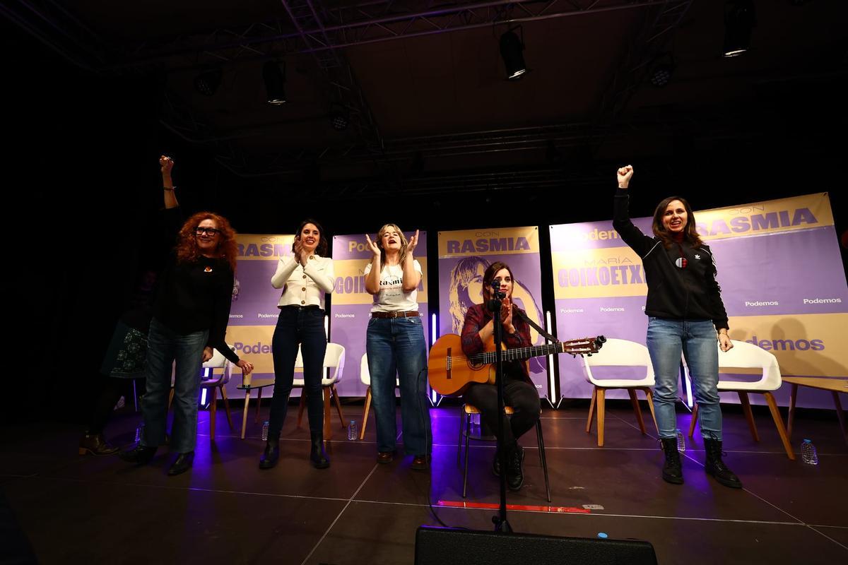 Podemos pone fin a su campaña para este 8F