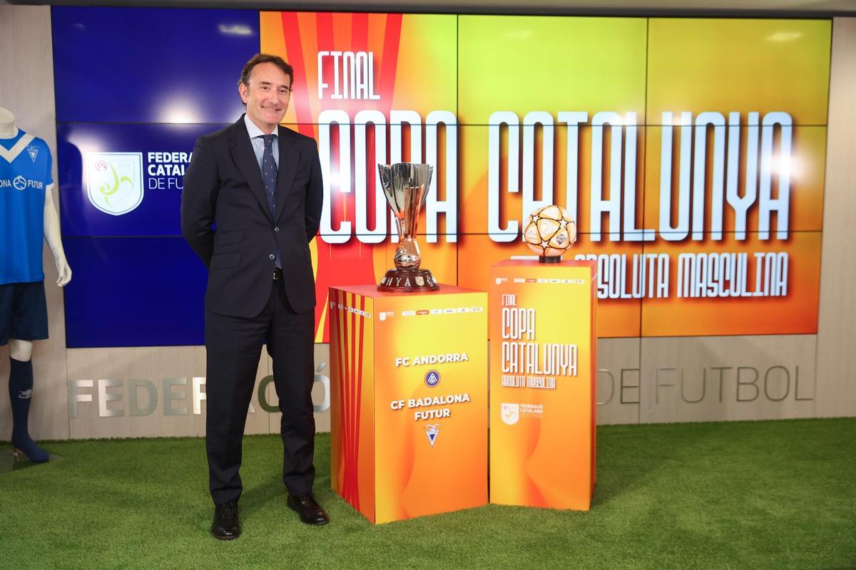 Presentada la final de la Copa Catalunya entre Andorra y Badalona Futur Presentada la final de la Copa Catalunya entre Andorra y Badalona Futur