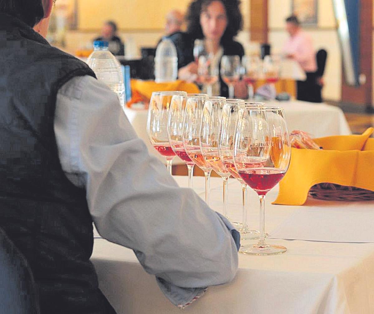 Jornada de cata de vinos rosados