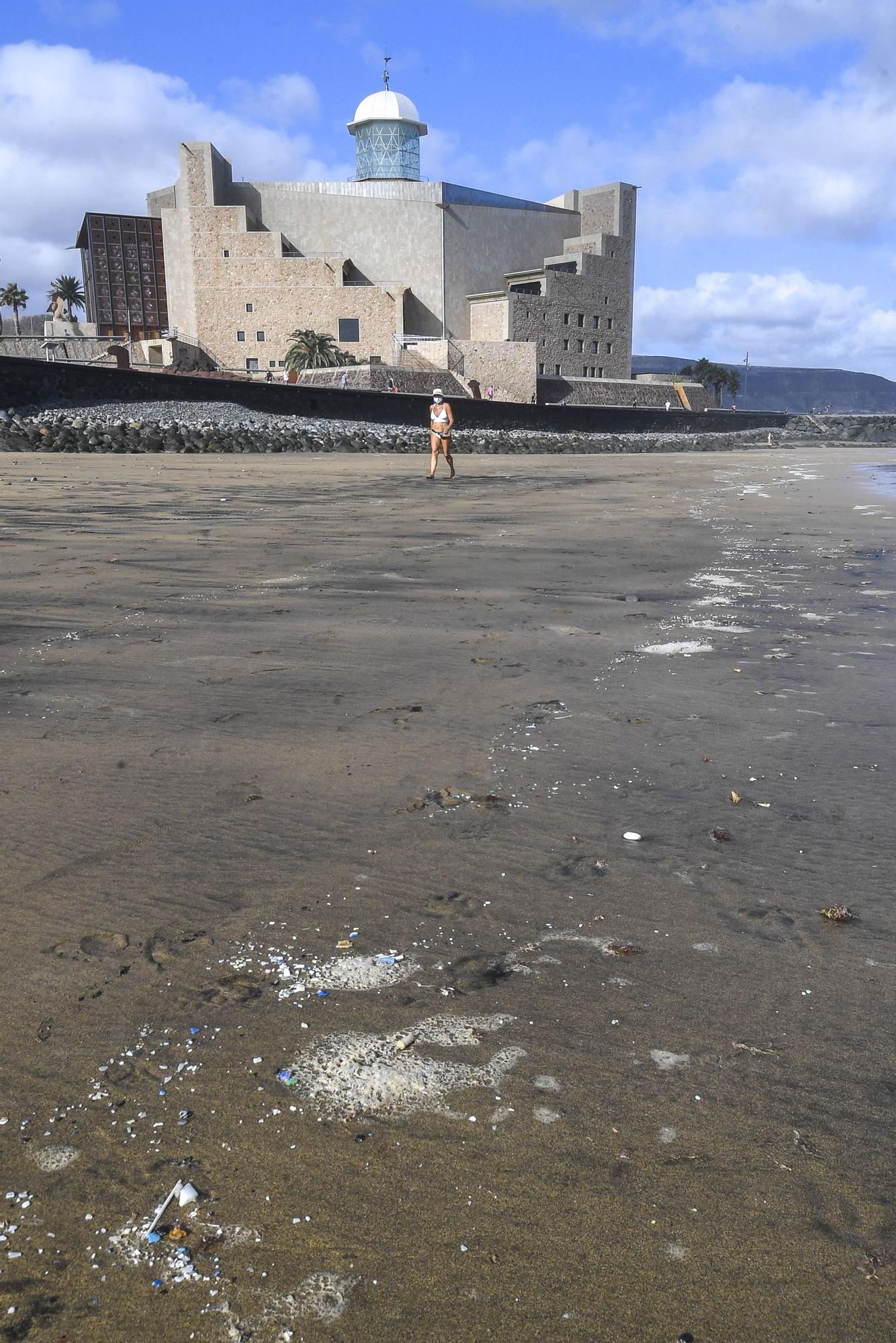 Microplásticos en Las Canteras