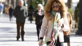 ¿"Nieve granulada" para esta noche en Alicante?