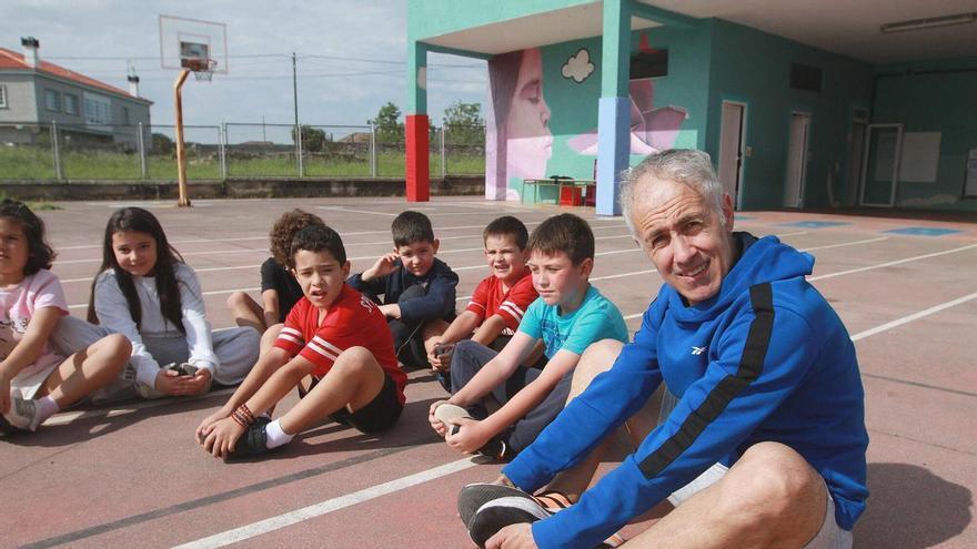 Rubén Diz, el atleta y profesor que enseña Educación Física e inculca al alumnado los valores del esfuerzo y la paciencia