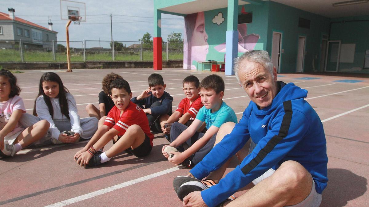 Rubén Diz, el atleta que enseña Educación Física e inculca al alumnado los valores del esfuerzo y la paciencia