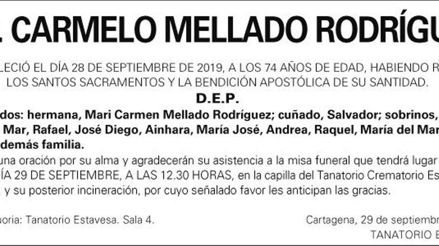 D. Carmelo Mellado Rodríguez