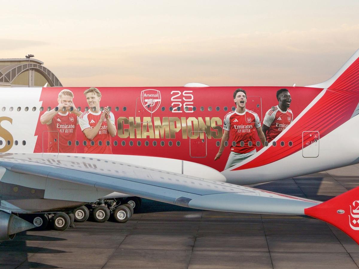 Emirates y el Arsenal amplían su patrocinio histórico hasta 2033 tras ganar la Premier League