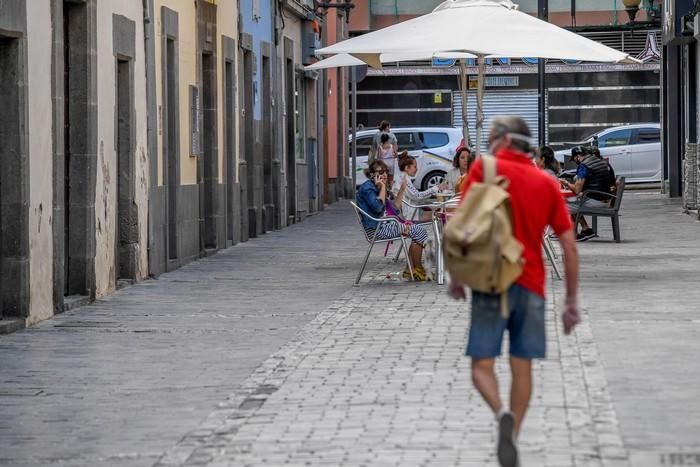 Primer sábado de la fase 1 en la capital