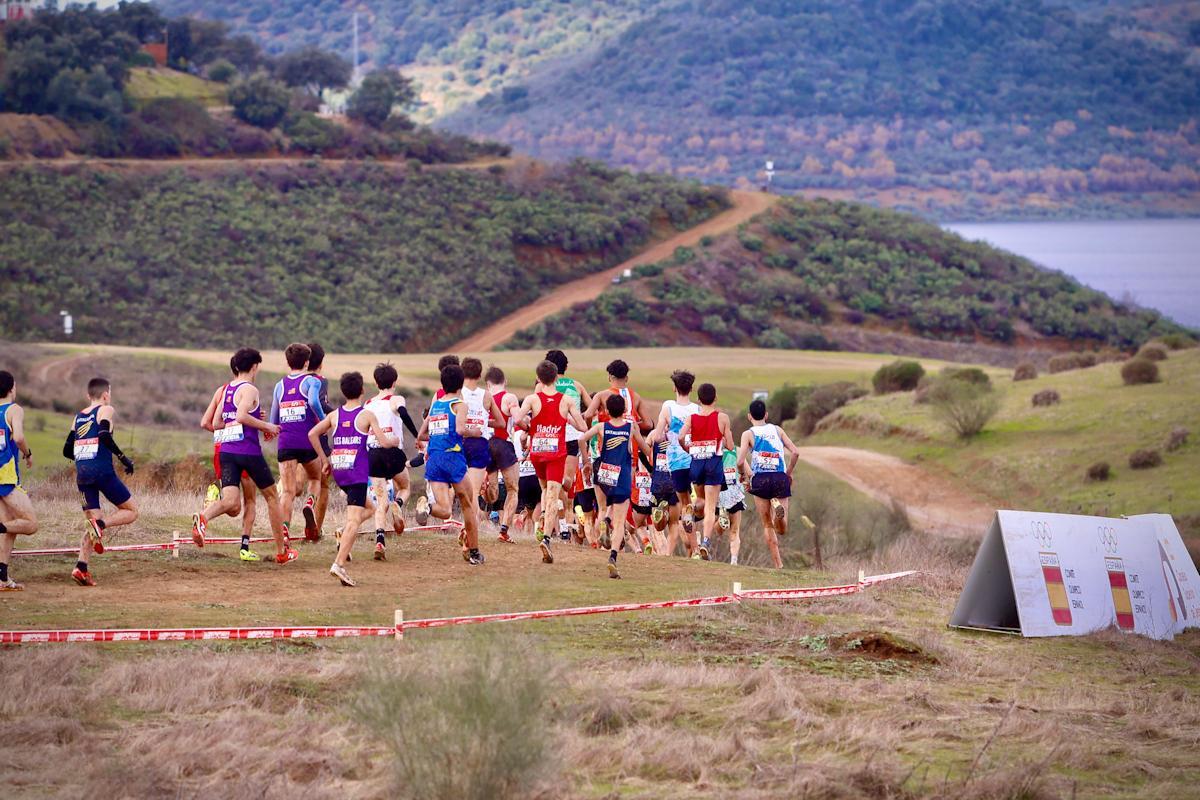La primera jornada del Campeonato de España de campo a través, en imágenes