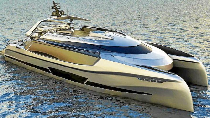 El prototipo ego superyacht catamarán