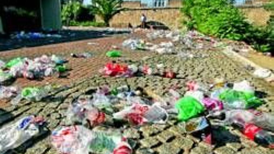 Cerca de 6.000 jóvenes se reúnen en un ´macrobotellón´ en el paseo Fluvial