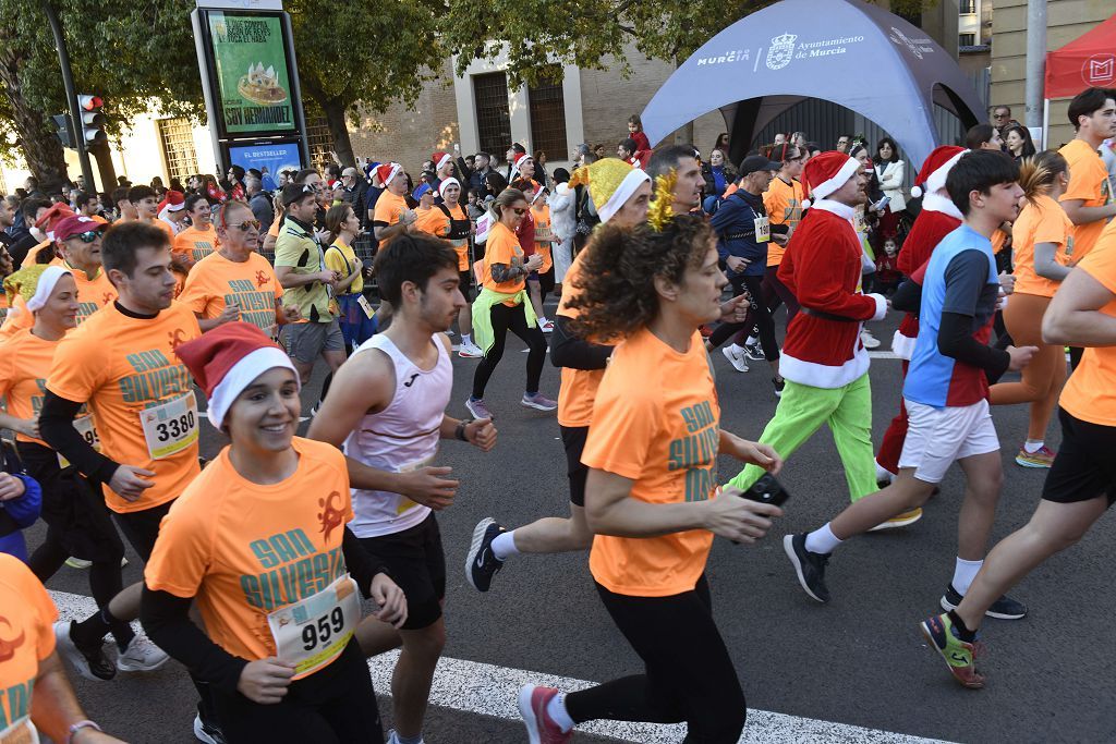 La San Silvestre 2025 en Murcia, en fotografías