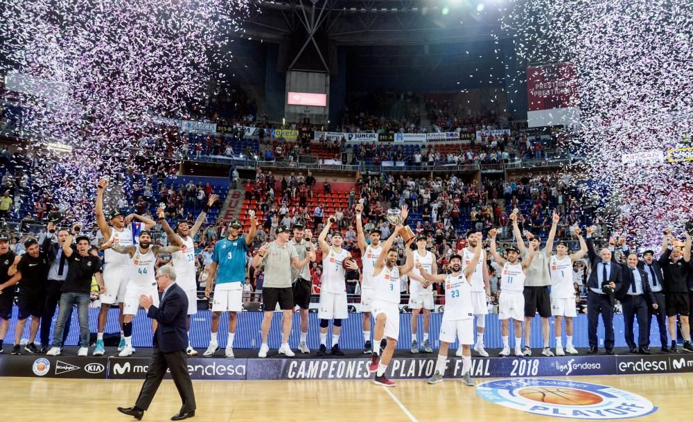 El Real Madrid, campeón de la Liga ACB