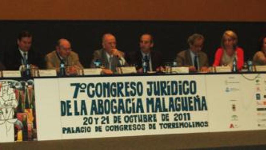 José Chamizo inaugura el Congreso Jurídico de Torremolinos