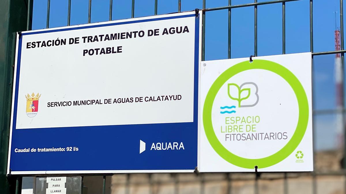 ETAP de Calatayud, espacio libre de fitosanitarios.
