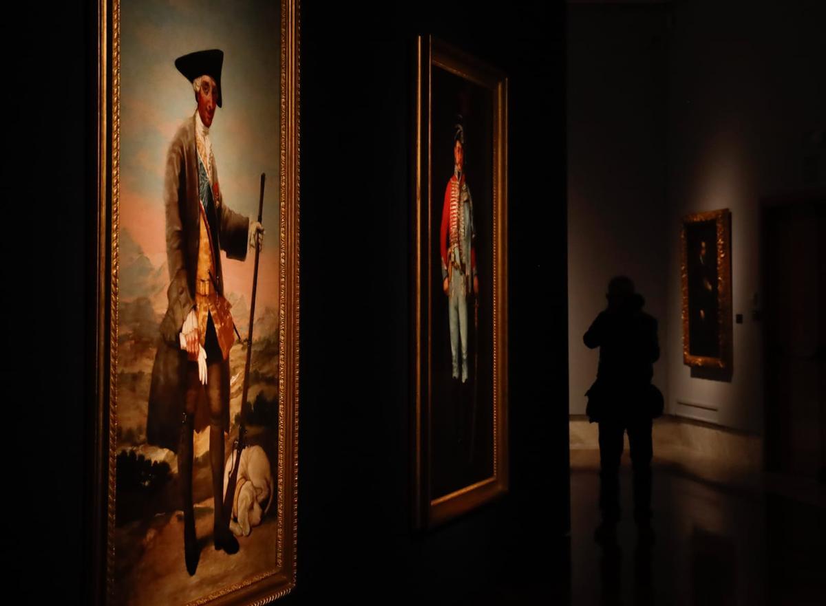 Obras de Goya que forman parte de la exposición.