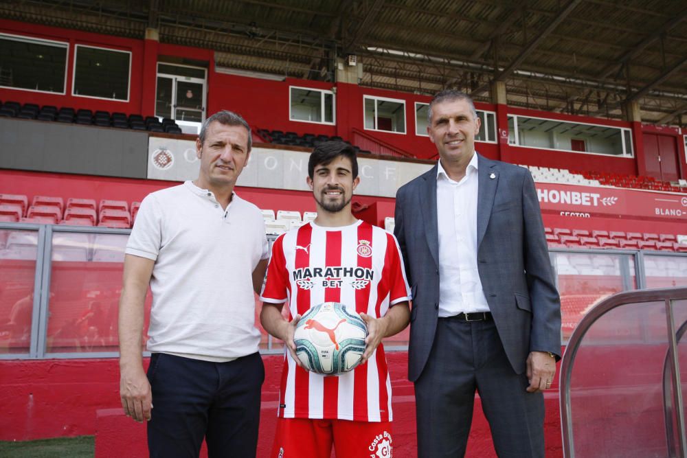 Presentació de Jairo Izquierdo com a nou jugador del Girona