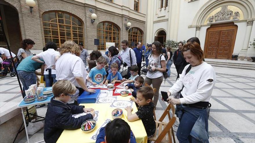 La jornada de puertas abiertas en el Pignatelli atrae a 2.000 curiosos