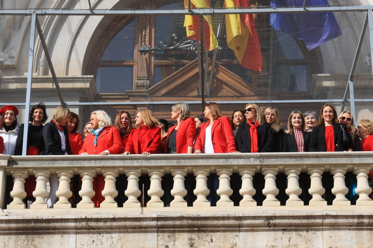 Asistentes al acto
