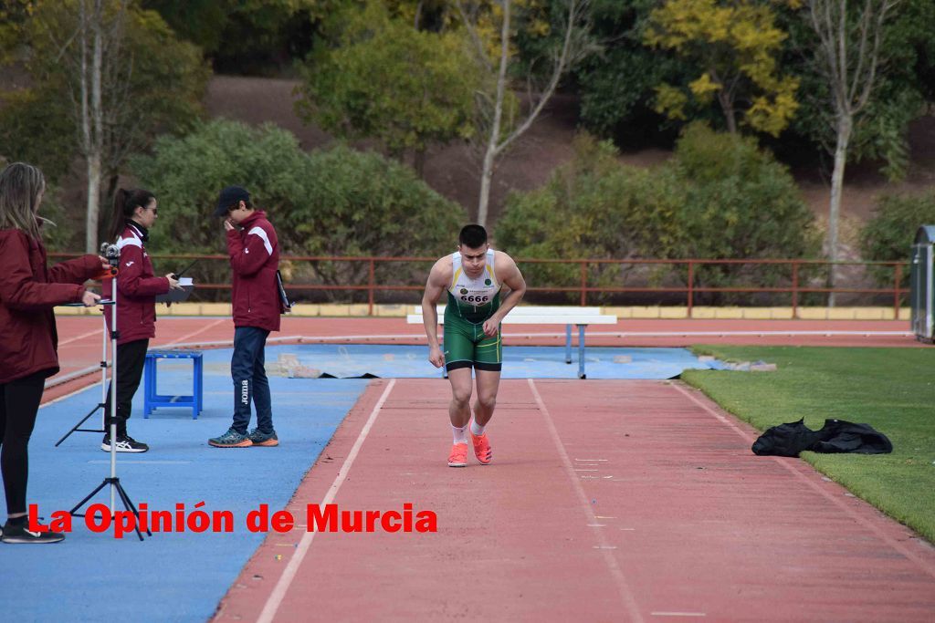 Regional absoluto y sub-23 de atletismo en Lorca