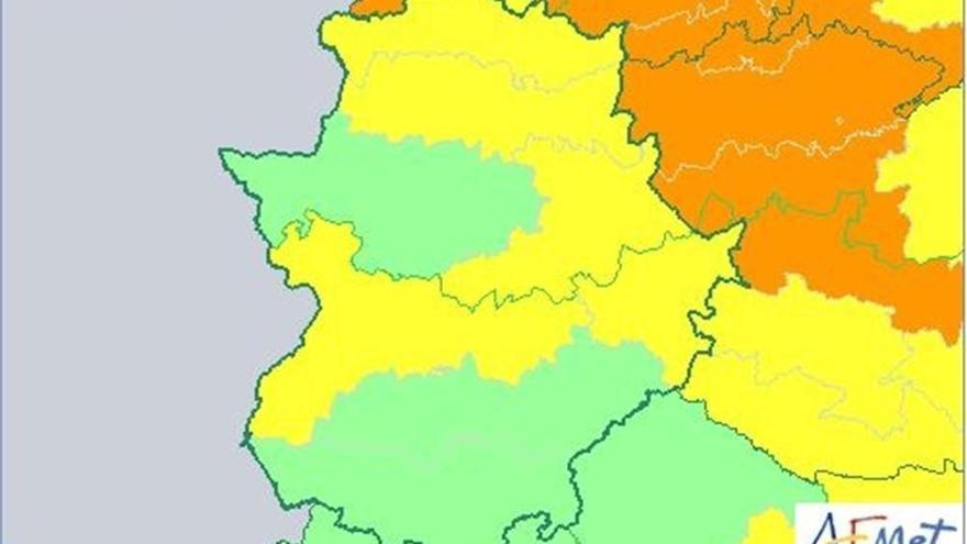 Activada la alerta en Extremadura por tormentas