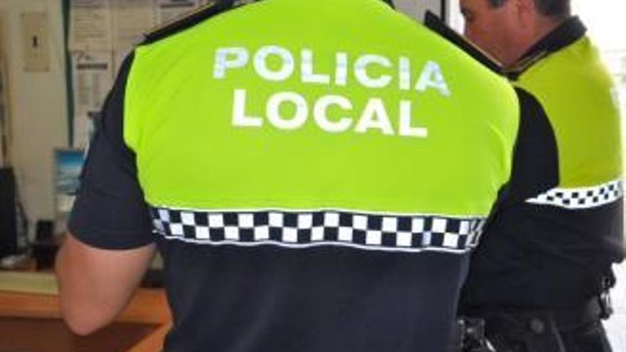 Policías locales, en una foto de archivo.