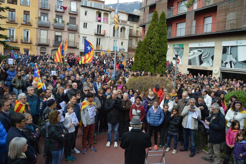 Concentració massiva a Berga