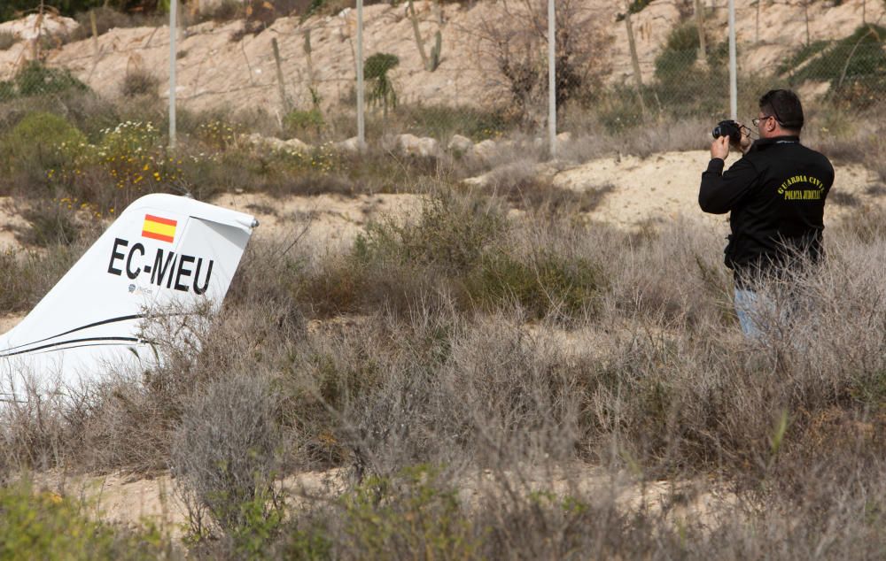 Dos muertos al estrellarse su avioneta en Mutxamel