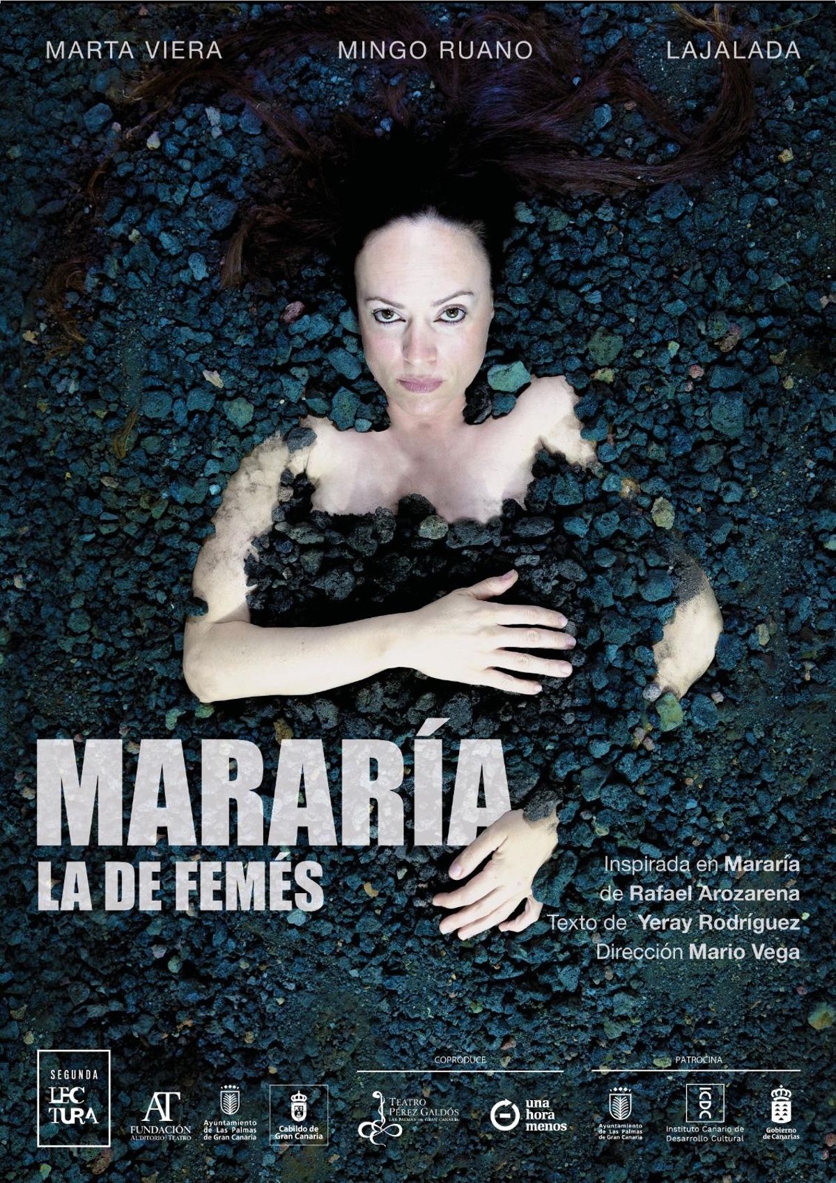 Cartel del montaje teatral de 'Mararía la de Femés'
