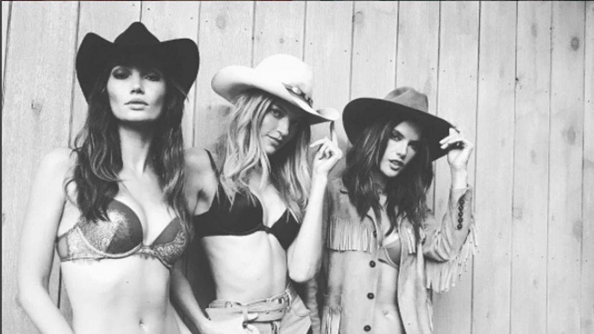 Victoria's Secret Holiday: Lily Aldridge, Martha Hunt y Alessandra Ambrosio