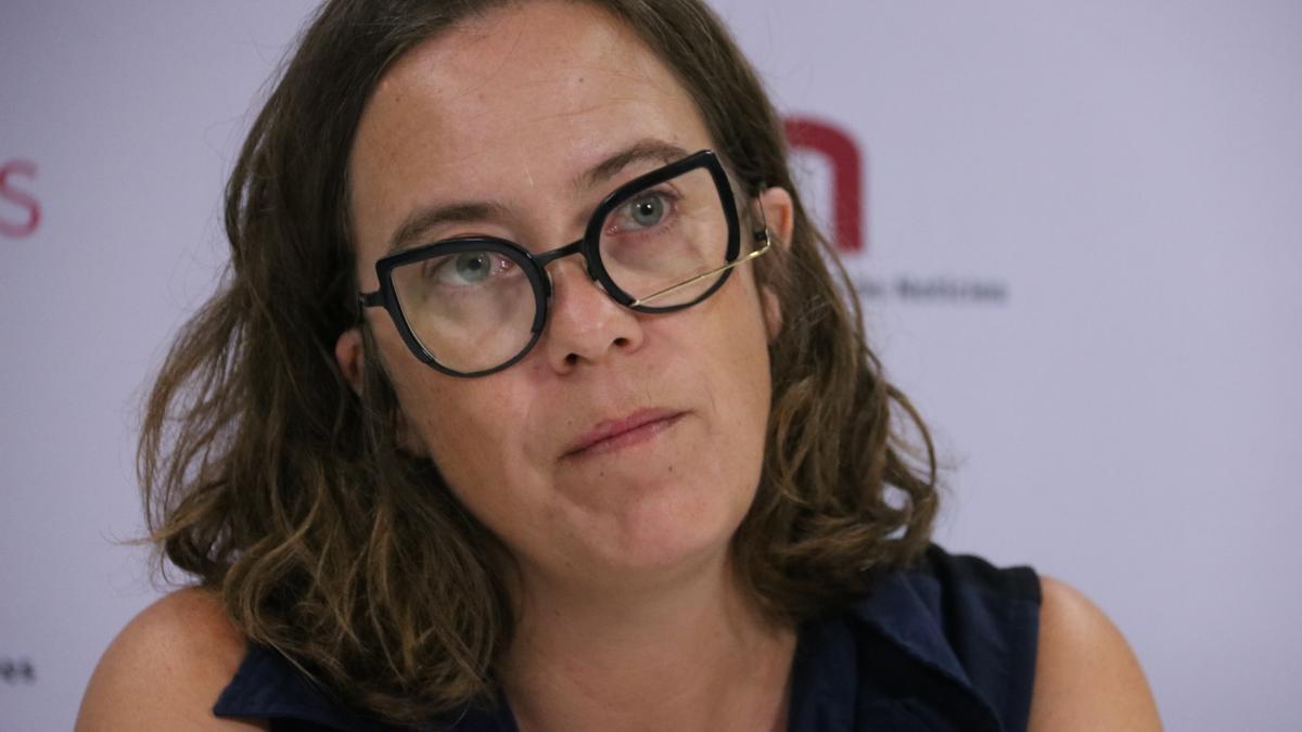 La diputada de la CUP-NCG Eulàlia Reguant