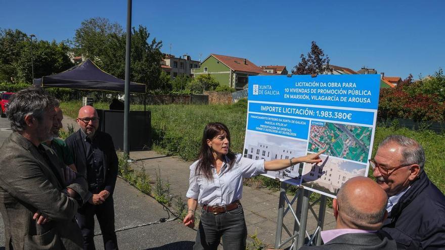 Arousa ve cómo se duplica la demanda de vivienda protegida: 