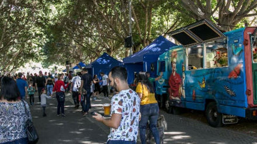 Actividades en el parque García Sanabria durante una edición anterior de Plenilunio.