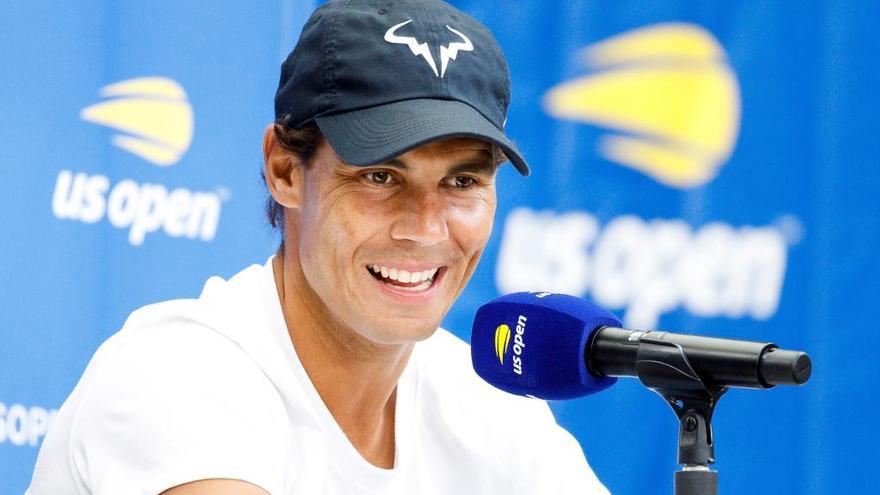 Nadal, en una rueda de prensa reciente